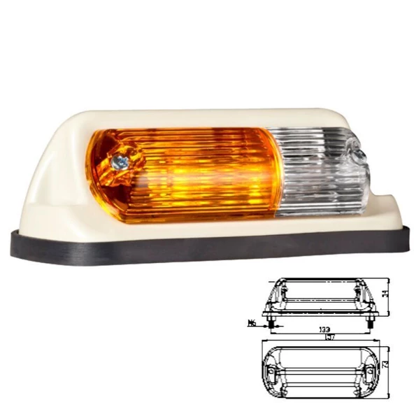 Leyland Traktör Stop Camı - 851671-BMC - Resim 2