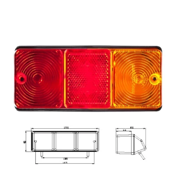 Römork Stop Camı Tm30 - 712212-C - Resim 2