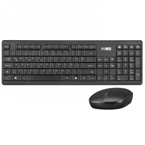 Kablosuz Klavye Mouse Seti Altec Lansing ALBC6314 Siyah - Resim 2