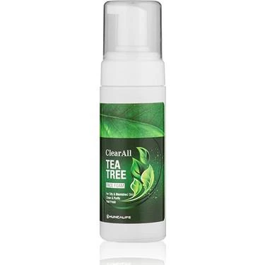 HuncaLife Yüz Temizleme Köpüğü Yeşil Çay Ağacı 150 Ml ürün görseli 1