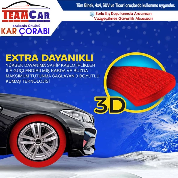 Teamcar Kar Çorabı Actıve Medium - -300003 - Resim 4