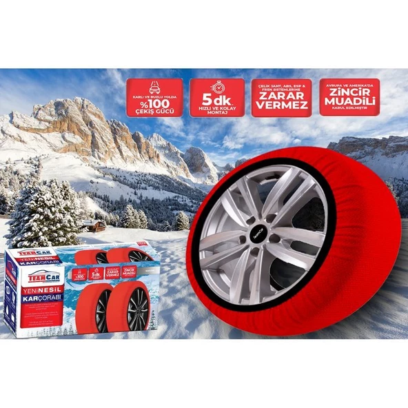 Teamcar Kar Çorabı Actıve Medium - -300003 - Resim 3