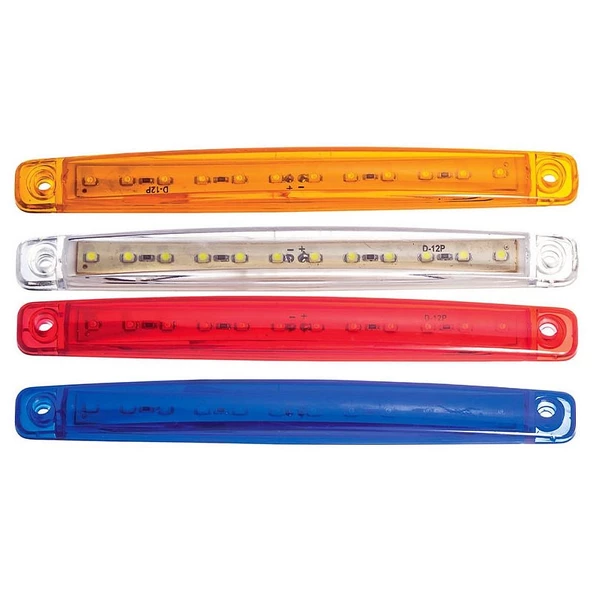 Parmak Lamba 12 Led’li 12V/24V Beyaz - 54-B ürün görseli 1