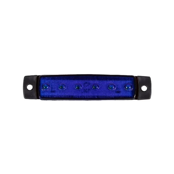 Parmak Lamba 6 Led'Li 92Mm 12V-24V Mavi - FR0172-B ürün görseli 1