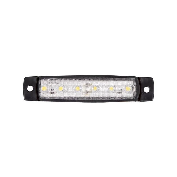 Parmak Lamba 6 Led'Li 92Mm 12V-24V Beyaz - FR0172-W ürün görseli 1