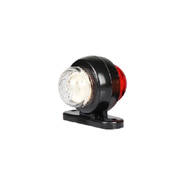 Süper Mini Lamba 2 Led'Li 12V-24V Beyaz - Kırmızı - FR0100-WR ürün görseli 1