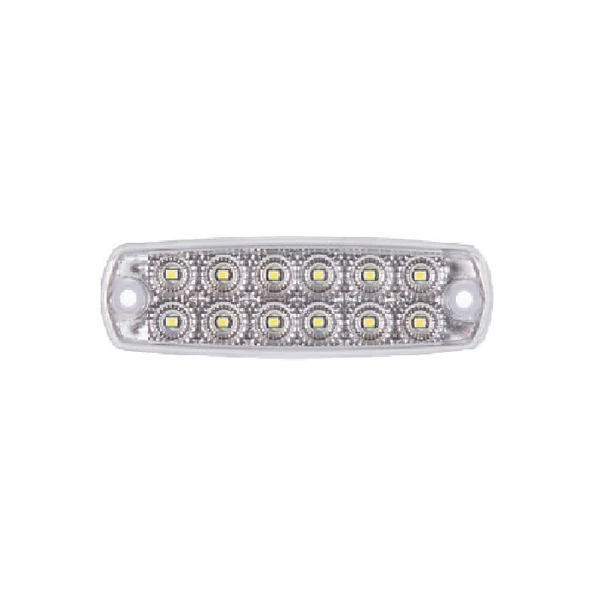 Animasyonlu Lamba 12 Led'Li 115Mm 12V-24V Beyaz - FR1178-W ürün görseli 1