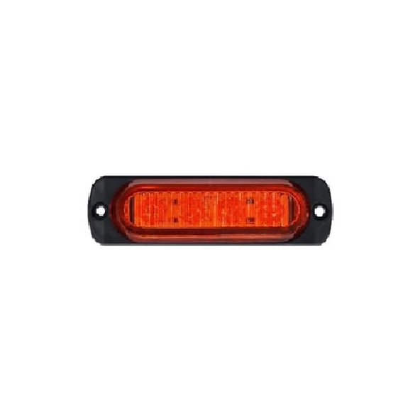 Animasyonlu Lamba Mercekli Cam 4 Led'Li Sarı - FR1271-Y ürün görseli 1
