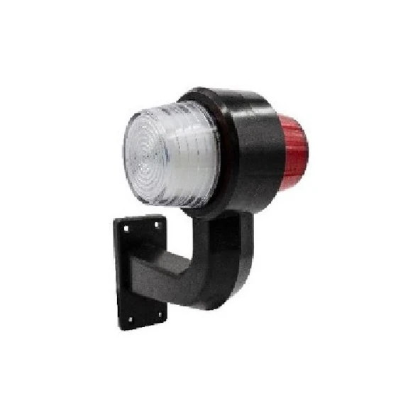 Maksi Eğri Lamba 18 Ledli Neon Beyaz-Kırmızı - FR0148-WR ürün görseli 1