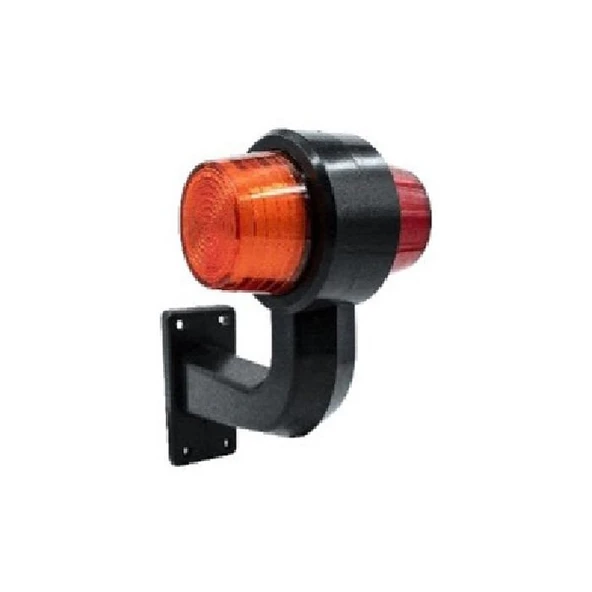 Maksi Eğri Lamba 18 Ledli Neon Sarı-Kırmızı - FR0148-YR ürün görseli 1