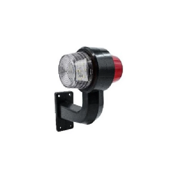 Maksi Eğri Lamba 18 Ledli Beyaz-Kırmızı - FR0147-WR ürün görseli 1