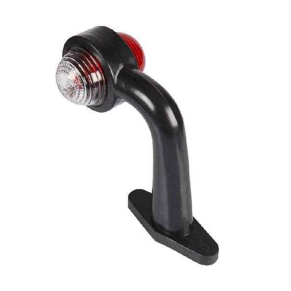 Orta Eğri Lamba 67 Ampul Duylu 160Mm 5-10W Beyaz - Kırmızı - FR0155-WR ürün görseli 1