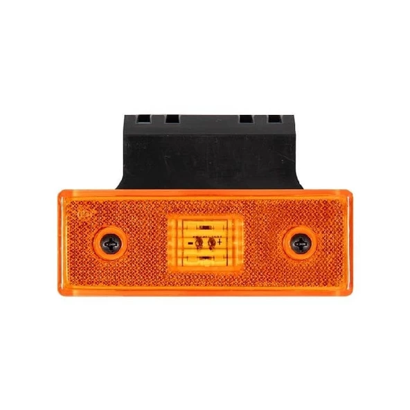 Side Marker Lamba Braketli 4 Led'Li 109Mm 12V-24V Sarı - FR0183-Y ürün görseli 1