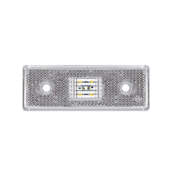 Side Marker Lamba 4 Led'Li 109Mm 12V-24V Beyaz - FR0182-W ürün görseli 1