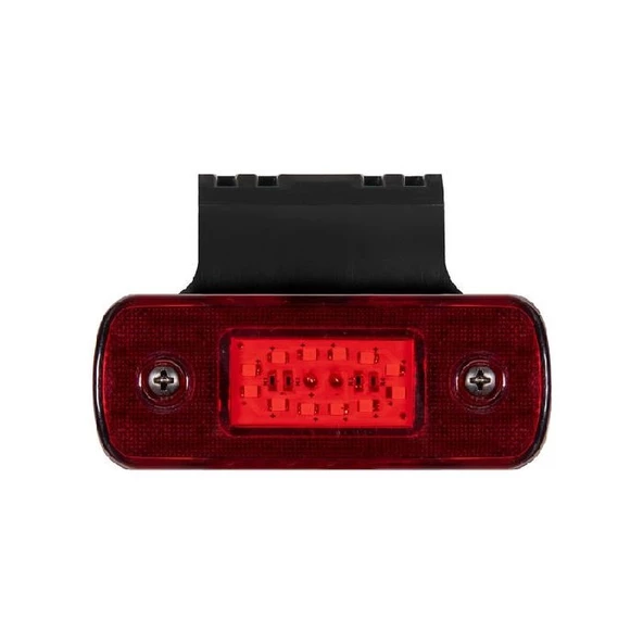Yan İşaret Lamba Braketli 12 Led'Li 108Mm 12V-24V Kırmızı - FR0191-R ürün görseli 1