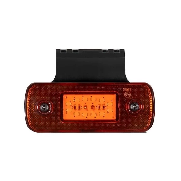 Yan İşaret Lamba Braketli 12 Led'Li 108Mm 12V-24V Sarı - FR0191-Y ürün görseli 1