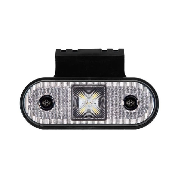 Oval İşaret Lamba Braketli 4 Led'Li 115Mm 12V-24V Beyaz - FR0193-W ürün görseli 1