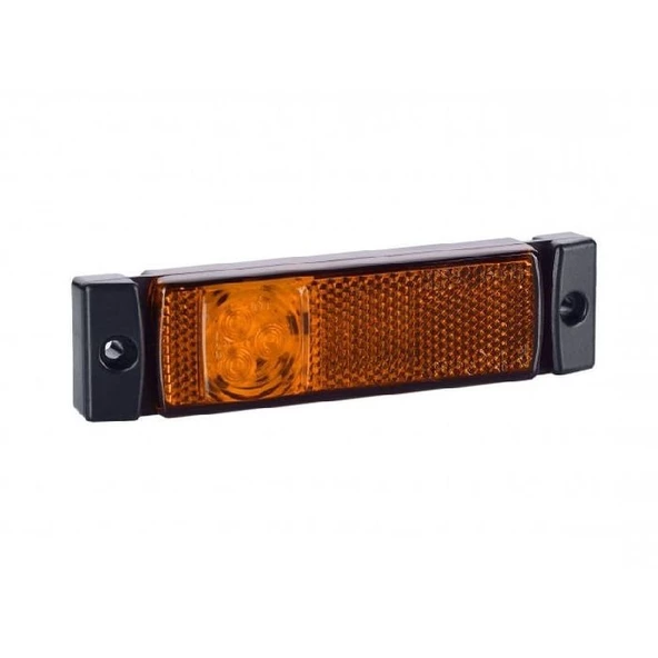 Dorse İşaret Lamba (Krone Lamba) 4 Led'Li 125Mm 12V-24V Sarı - FR0194-Y ürün görseli 1