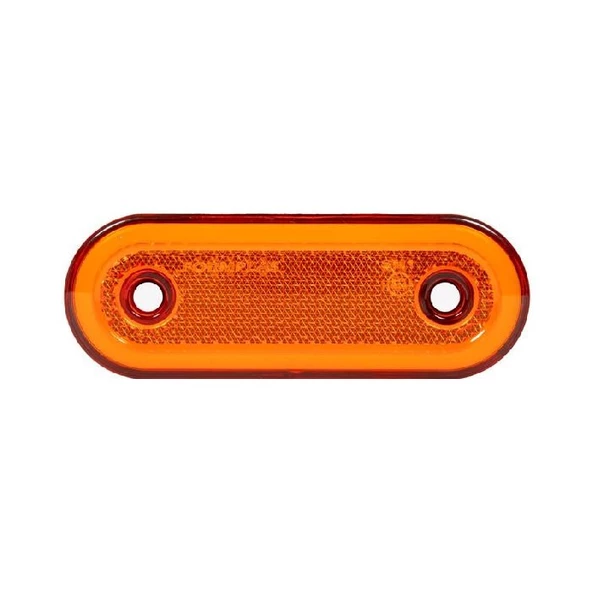 Oval Yan İşaret Lamba Neon 20 Led'Li 115Mm 12V-24V Sarı - FR0294-Y ürün görseli 1