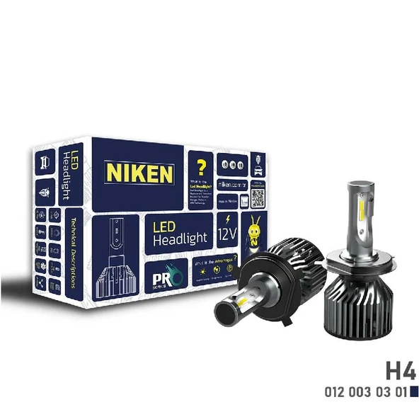 H4 Led Xenon Pro Serisi 6400 Lümen 6500 K 32W ürün görseli 1