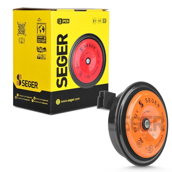 SEGER-50F Midi Disk Korna 12V (Didit), İnce Ses, Toyota Soket (Toyota) ürün görseli 1