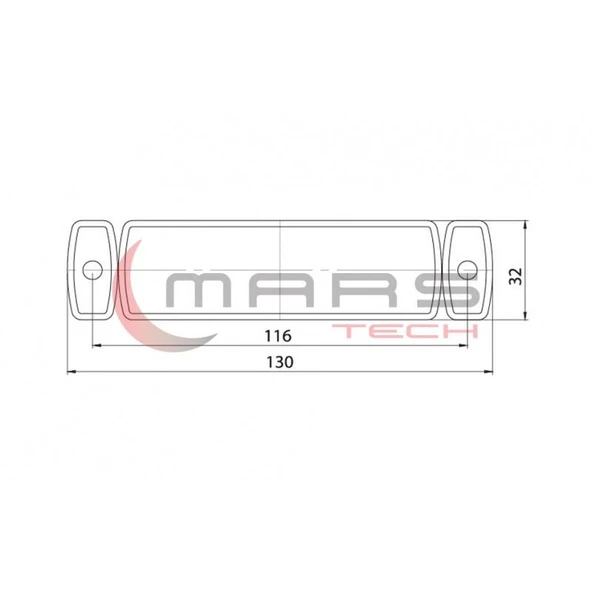 Universal - Prostar Pss 3 Led Ön İşaret Lamba 24V - Resim 2