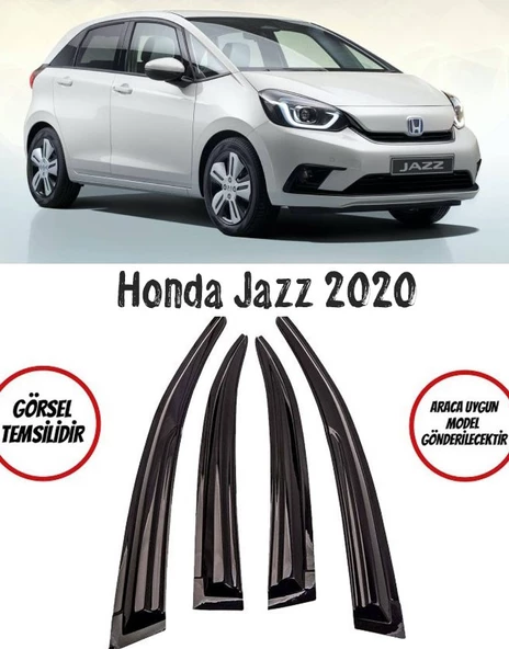 Honda Jazz 2020 Ve Üzeri Cam Rüzgarlığı 4-lü ürün görseli 1