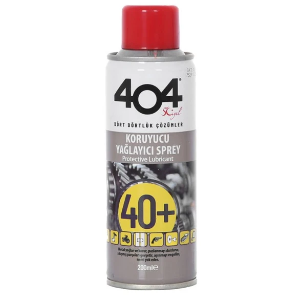 404 Koruyucu Yağlayıcı Sprey 200 ml ürün görseli 1