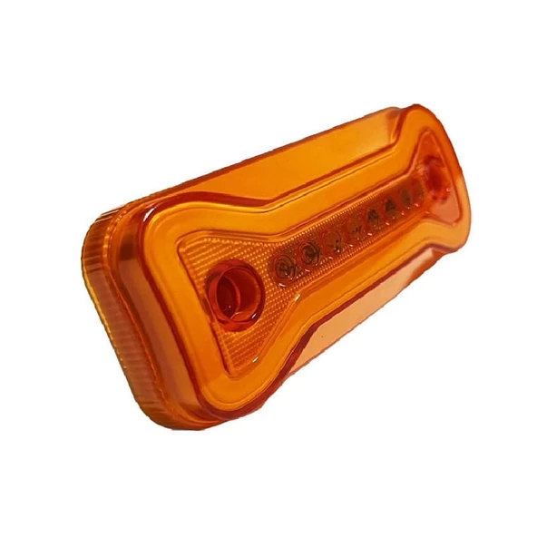 Universal Neon Led 2 Fonksiyonlu Yan Lamba 12-24V Uyumlu Sarı ürün görseli 1