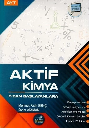AYT Aktif Kimya 0 dan Başlayanlara Aktif Öğrenme Yayınları ürün görseli 1