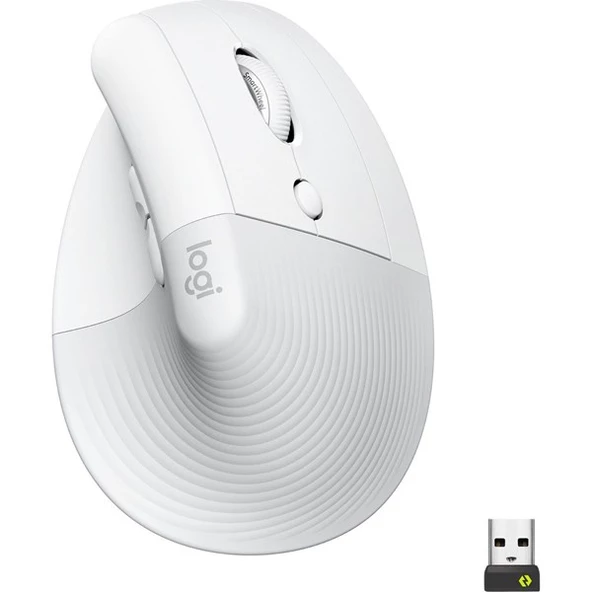 LOGITECH LIFT Kablosuz Dikey Mouse Beyaz 910-006475 ürün görseli 1