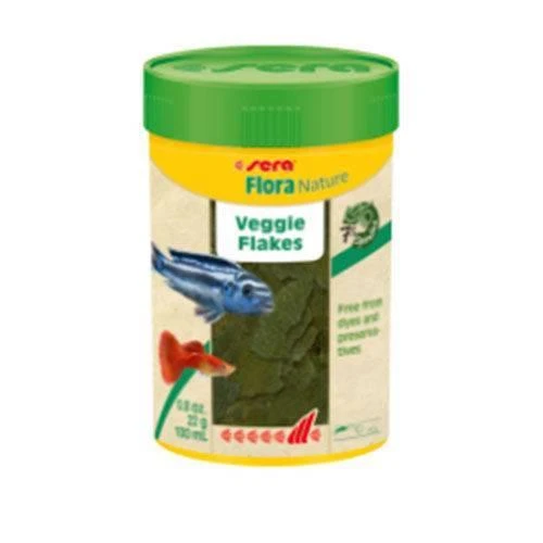 Sera Flora Nature Bitkisel Pul Balık Yemi 250 ml ürün görseli 1