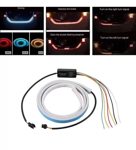 Renault Latitude Bagaj Altı Kayar Led Çok Fonksiyonlu ürün görseli 1