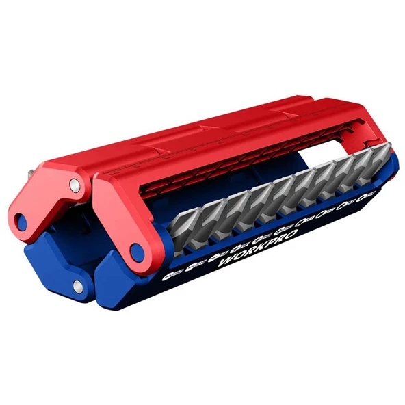 WORKPRO WP221062 13 Parça Manyetik CR-V Vidalama Bits Uç Seti - Resim 5