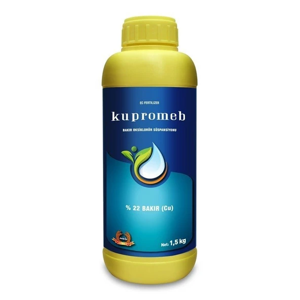 Mebor Kupromeb Bakır İçerikli Sıvı Gübre 1 Litre Yeni Ürün ürün görseli 1