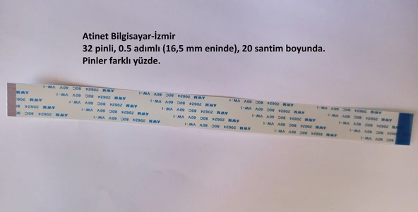 Awm 20624 80c 60v Vw-1 Flex Kablo 32 pin 32-0.5-20B ürün görseli 1
