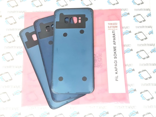 Samsung Galaxy S8 PLUS Arka Pil Batarya Kapağı (CAM) - Resim 3