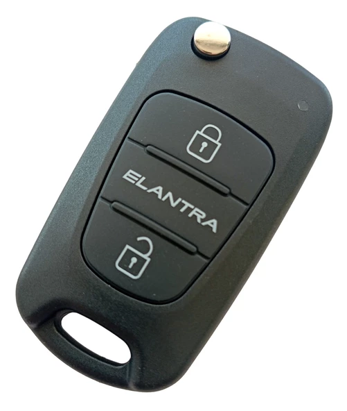 Hyundai Elantra Uyumlu Anahtar Kabı Kumanda Kabı Oto Anahtarlık Vidalı Logolu ürün görseli 1