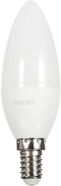 Philips LEDCandle 40 W B35 E14 Ampul - Resim 2