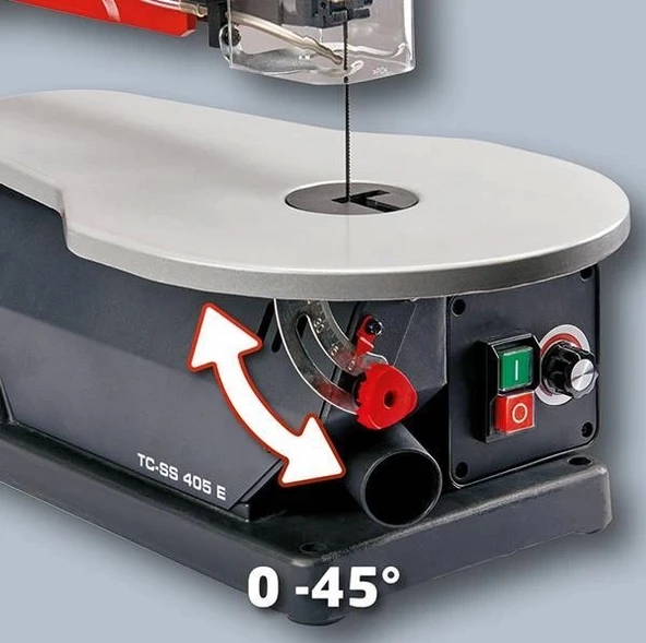 Einhell TC-SS 405 E Tezgah Dekupaj Kıl Testere - Resim 6