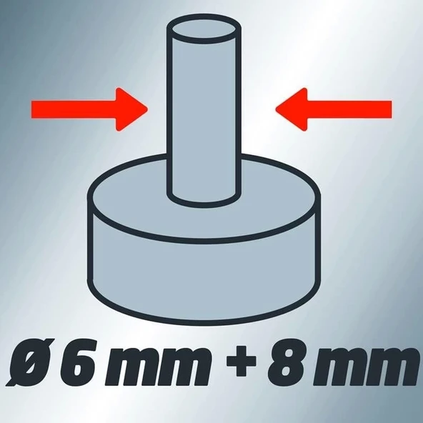 Einhell TC-RO 1155 E Dik Freze Makinası - Resim 6
