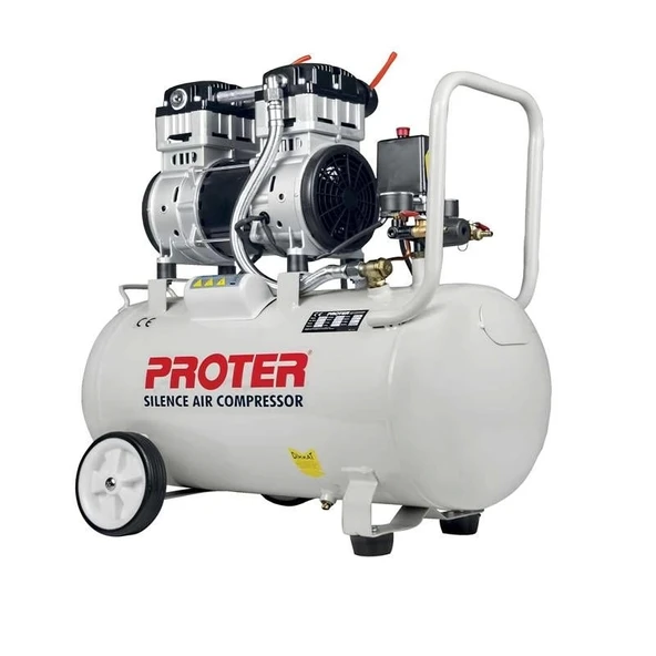 Proter 50 Lt Sessiz Yağsız Kompresör - Resim 8