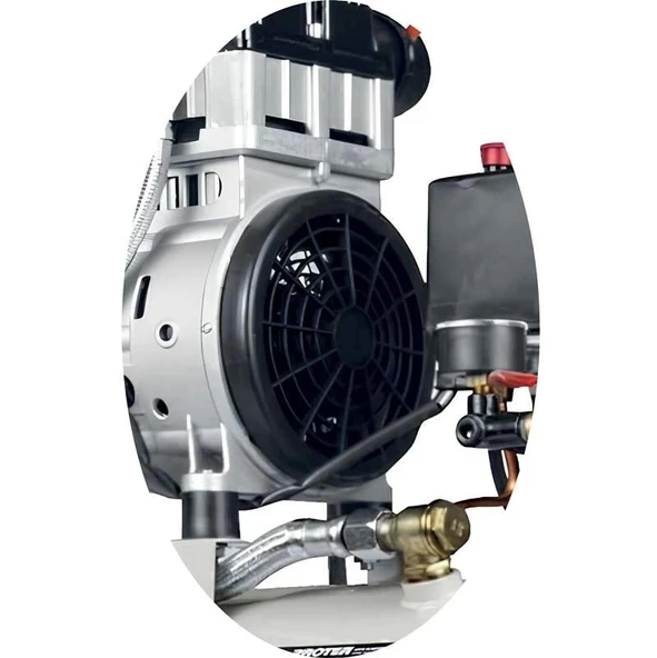 Proter 50 Lt Sessiz Yağsız Kompresör - Resim 6