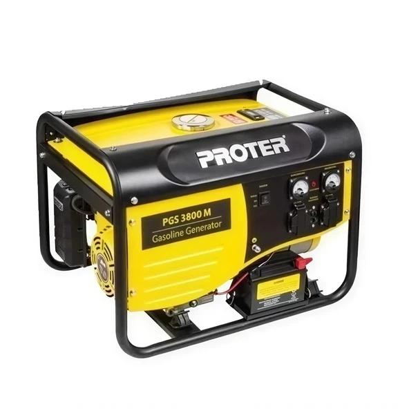 Proter PGS 3800 Benzinli Monofaze Jeneratör ürün görseli 1