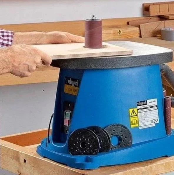 Scheppach HG 580 Salınımlı Silindirik Zımpara - Resim 2