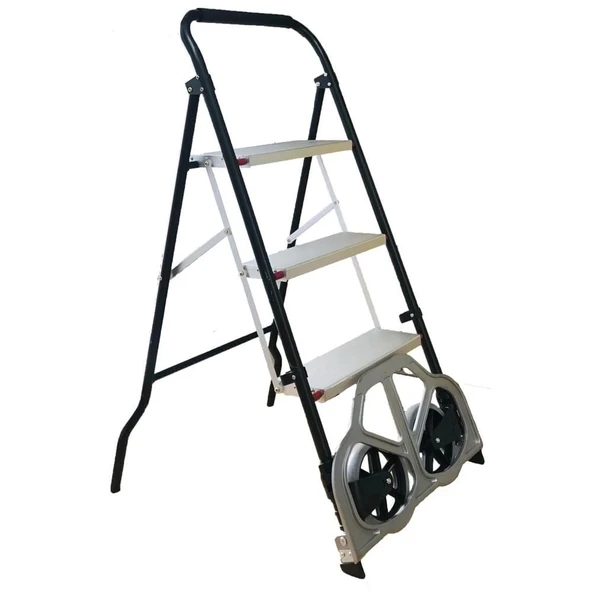 Duffmart PR2380A Pro Merdivenli Katlanır Paket Taşıma Arabası 80 Kg ürün görseli 1