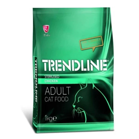 Trendline Sterilized Kısırlaştırılmış Kedi Maması 1 Kg ürün görseli 1