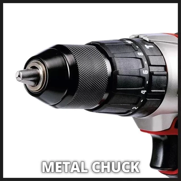 Einhell TE-CD 18-2 Li-i Kit Akülü Darbeli Matkap - Resim 6