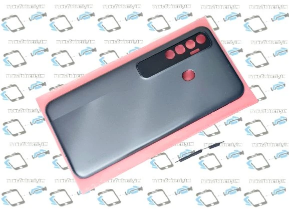 Tecno Spark 7 Pro (KF8) KASA Arka Pil Batarya Kapağı FÜME ürün görseli 1