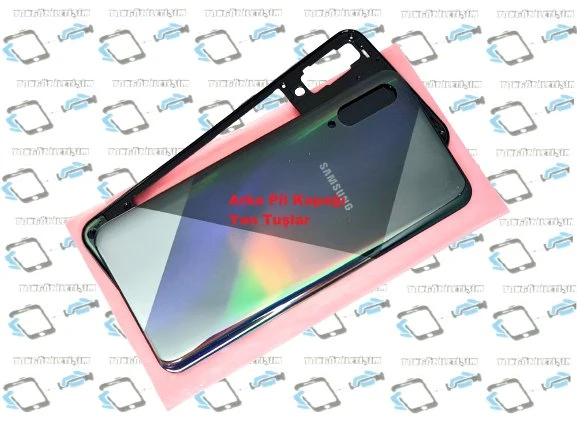 Samsung Galaxy A50S A507 kasa Arka Pil Batarya Kapağı SİYAH ürün görseli 1